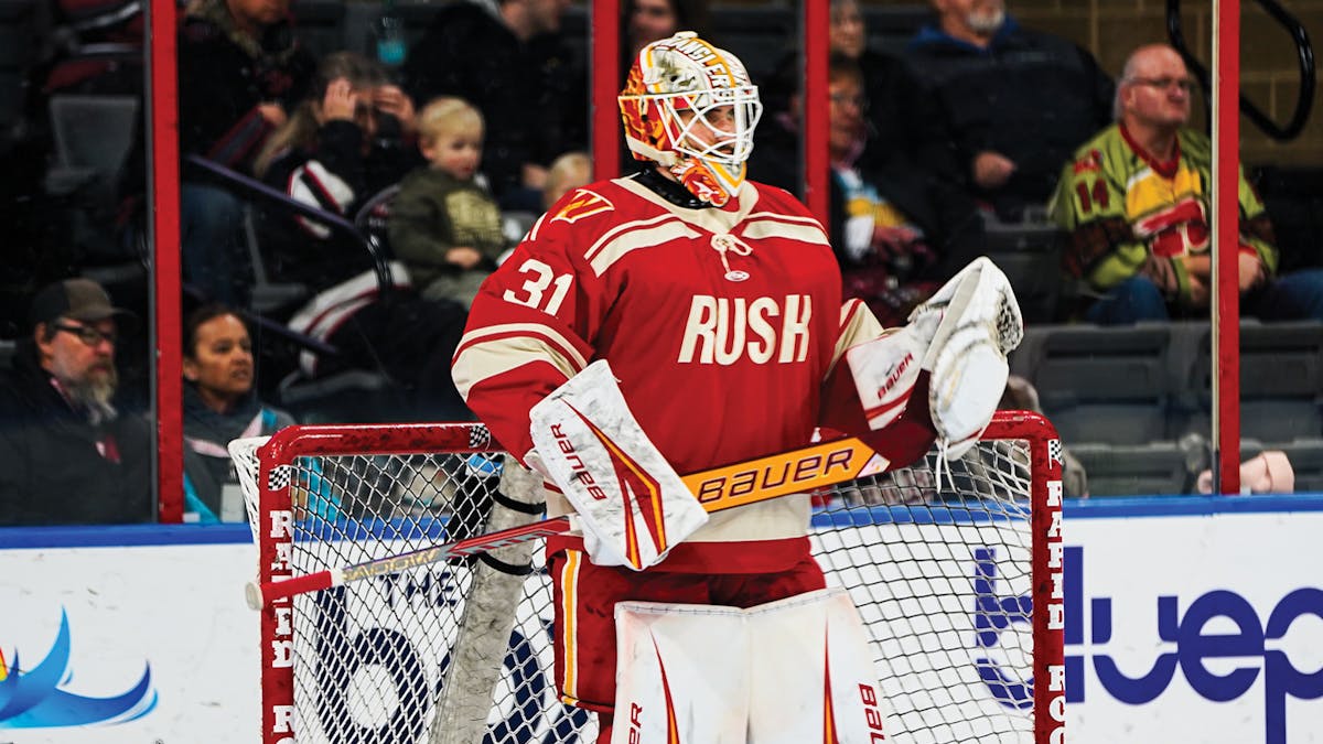 Action photo of Connor Murphy of the Rapid City Rush